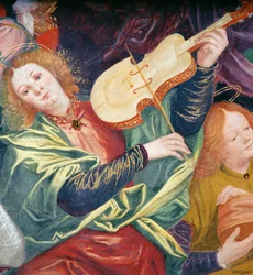 Das Konzert der Engel, 1534-36 (Detail)